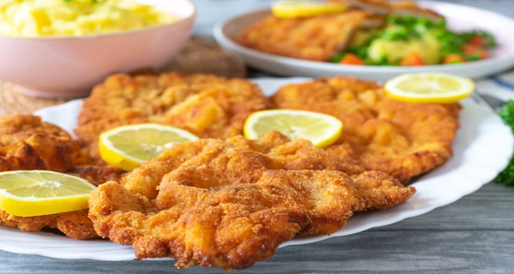 Wiener Schnitzel mit Erdäpfelsalat